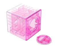 Mumusuki Money Maze Puzzle Box Puzzle Money Maze Boxes Holder and Brain Teasers Fun Educational Toy for Kids and Adults Birthday (Red)