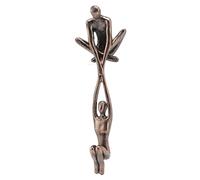 Mumusuki Romantic Art Resin Sculpture, Lover Statue Affectionate Couple Ornament Dancing Figurine Home & Office Decoration