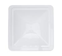 Mumusuki RV Vent Covers, 14 Inch White MaxAirs Roof Vent Cover for Trailer Motorhome, Provides Rain Protection and Odor Control, Easy to Install Replacement