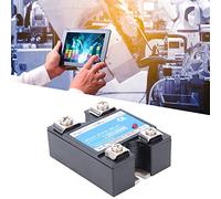 Mumusuki Solid State Relay DC SSR Aluminum Radiating Relay for 3-32VDC Control LED Indicator Light Load Voltage 5-220VDC for Various Applications (BERM-1 DD220D60)