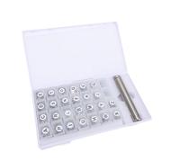 Mumusuki Stainless Steel Seed Phrase Capsule, Metal Recovery Plate with Fireproof Offline Backup for Bitcoin Ethereum BIP39 BIP32 SLIP39 Wallets