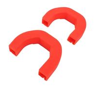 Mumusuki Tow Hook Covers Red Silicone Sleeve Protector for 1500 2019 to 2025, Easy Installation, Enhanced Protection, Custom Fit for Trucks