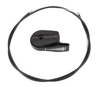 Mumusuki Universal 65'' Throttle Cable Switch Control Replacement Kit for Garden Lawnmowers Lawn Mower(Black)