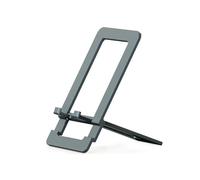 Mumuve Adjustable Aluminum Phone & Tablet Stand Smooth & Compact Phone Holder Card Size Phone Stand For On The Go Use High Precisions Stand