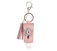 Mumuve Portable Squeeze Bottle Empty Leakproof Travel Bottle with Keychain Holder for Hand Essential Oil