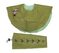 Mumuve Protective Parrots Shoulder Cape Arm Guard Set For Bird Enthusiasts With Two Hoop For Toy Hanging And Parrots Training Bird Cape