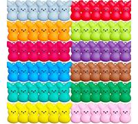 MuMuZi 72PCS Easter Bunny Action Figure Keychain Decoration