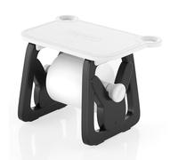 MUNBYN 2025 New Label Holder for Roll and Fan-Fold Labels, Thermal Stickers, ILH02, Black and White