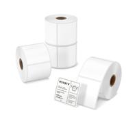 MUNBYN 2x2 Thermal Labels, 3000 Sheets/4 Roll，White