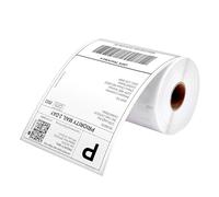 MUNBYN 4"x6" Direct Thermal Shipping Label Compatible with DYMO LabelWriter 4XL 1744907,1755120, Perforated Postage Paper for MUNBYN, DYMO, Rollo, JADENS, Permanent Adhesive, 220 Labels/Roll