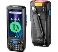 MUNBYN Android 13 Handheld Barcode Scanner, 4GB+64GB, Equip with N6703 1D & 2D QR Bar Code Scan Engine, Wi-Fi BT GPS NFC, IP66 for Warehouse & Logistics, 035Pro