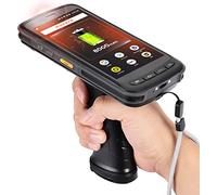 MUNBYN Android Barcode Scanner Full Screen, 8000mAh Mobile Computer, Handheld Android 13, 1D/2D QR Zebra SE4710 Engine, PDA for WMS, 4G Wi-Fi Inventory Bar Code Scanner