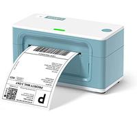 MUNBYN USB Connection Thermal Label Printer 4x6 for Shipping Packages Postage Address Home Small Business, Compatible with Etsy, Shopify, eBay, Amazon, Royal Mail, FedEx, UPS, ITPP941, Green