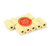 MUNBYN Yellow 2.25" x 50' Thermal Receipt Paper, 10 Rolls, BPA/BPS Free, Fits 58mm Mini Thermal POS Printer, Square Terminal Credit Card Machines