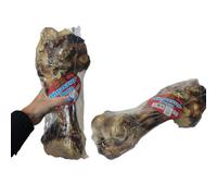 Munch & Crunch 2X Large Whole Roasted Dog Bone Treat Natural Jumbo Dino Bone Extra Large