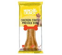 Munch & Crunch Dog Treats Chicken Coated Pressed Bone x 24 Packs