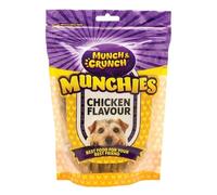 Munch & Crunch Dog Treats Chicken Flavour Munchies 250g x 24 Packs