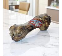 Munch & Crunch Large Whole Roasted Dog Bone Treat Natural Jumbo Dino Bone Extra Large