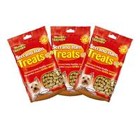 Munch & Crunch Serrano Ham Treats - 3 Packs (Cheese)