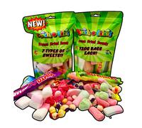 Munch-o-licious Freeze Dried Sweets New 240G| 1 Sour Mix| 1 Sweet Mix| 14 different types of Sweets