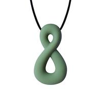 Munchables Infinity Sensory Chew Necklace for Adults and Teenagers (Green)