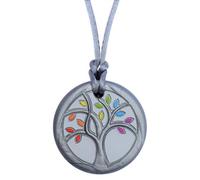 Munchables Sensory Unicorn Chew Necklaces for Girls (Tree of Life (Silver))