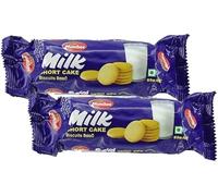 Munchee Milk Short cake, Authentic taste, Tasty and Healthy, Highly Nutritive, Sri Lankan Origin, 85g (MILK SHORT CAKE, PACK OF 2)