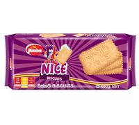 Munchee Nice Biscuits - Sweet Sugar Topped and Crunchy| Tea Time Snack, Kids Lunchbox Treat & Party Biscuits | Authentic Sri Lankan taste (400g, Pack of 8)
