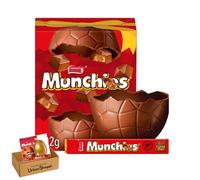 Munches Milk Chocolate Large Easter Egg with Caramel and Biscuit Centre, 202g, Milk Chocolates with Soft Caramel and a Crisp Biscuit Centre, Bundle by UrbanShoppi (Pack of 1)
