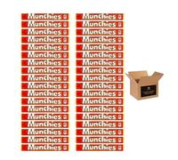 Munchies Choco Bars 52g | Creamy Milk Chocolate with Soft Caramel & Crisp Biscuit Centre - Kids Chocolate Snack for Sharing, Lunchboxes & Treats - Pack of 36