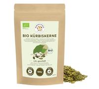 Munchilycious Organic Pumpkin Seeds 500g 1.1 lb, Raw and Peeled Pumpkin Seeds to Eat, Keto Snack