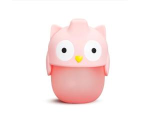 Munchkin 3D Owl Soft-Touch Spill-Proof Sippy Cup|8oz | BPA-Free Transition Cup for Toddlers | Perfect Weaning Cup for Babies 9months + | Easy-Grip & Gentle-on-Gums | Baby Essentials | Owl