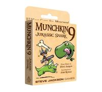 Steve Jackson Games | Munchkin 9: Jurassic Snark Card Game (Expansion) | 112-Card Expansion | Adults, Kids, & Family Game | Fantasy Adventure RPG | Ages 10+ | 3-6 Players | English