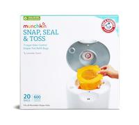 Munchkin Arm & Hammer Plastic Nappy Bin Bags (Pack of 20)