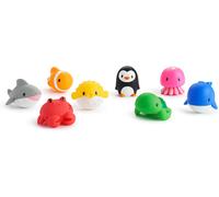 Munchkin Baby Bath Toys Toy Squirters Ocean Buddies Animals 9m+ 8Pk