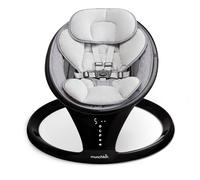 Munchkin Baby Swing Compact Portable Infant Swing with Soothing Motions Black