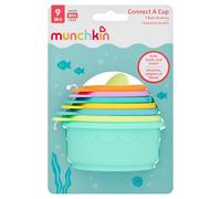 Munchkin Connect-A-Cup Bath Toy | Bath Toys & Baby Toys for Boys and Girls| Baby Essentials & Toddler Bath Toys | Multi Coloured