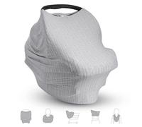 Munchkin Brica XtraGuard 5-in-1 Car Seat and Nursing Cover Grey