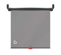 Munchkin Car Window Sun Shades, Provides Maximum UVA UVB Protection, Safe View Premium Mesh and Heat Alert System, Black