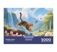 Munchkin Cat 1000 Piece Jigsaw Puzzle for Adults Educational Games Cute Cat Gifts for Men70x50cm/1000pcs