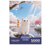 Munchkin Cat 1000 Pieces for Adults Jigsaw Puzzles Educational Games Cute Cat Colourful,Fun,Challenging And Brainteasing Gifts for Men38x26cm/1000pcs