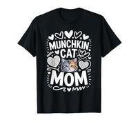 Munchkin Cat Mom Value Graphic T-Shirt