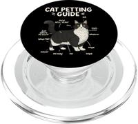 Munchkin Cat Petting Guide Funny Cat Lover PopSockets PopGrip for MagSafe