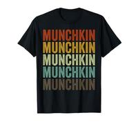 Munchkin Cat Retro T-Shirt