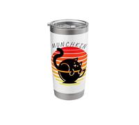 Munchkin, Cat, Teacup, Kitty, Cute Stainless Steel Insulated Tumbler