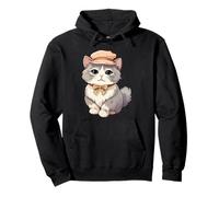 Munchkin Cat With Hats Funny Unisex Design For Men Women Tee Pullover Hoodie