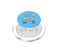 Munchkin Cat Yoga PopSockets PopGrip for MagSafe