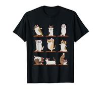 Munchkin Cat Yoga Value Graphic T-Shirt