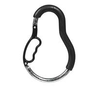 Munchkin Clip and Carry Pushchair Hook, Heavy Duty Aluminium, Black