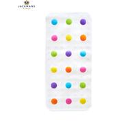 Munchkin Dandy Dots Non Slip Baby Bath Mat | Colourful Bubble Shower Mat |